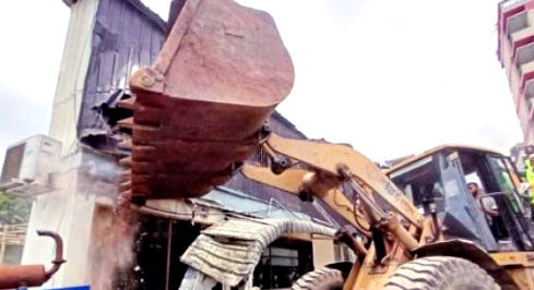 উচ্ছেদ অভিযান চলছে সাদিক অ্যাগ্রোতে